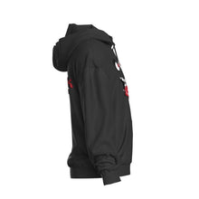 Load image into Gallery viewer, LOVESTRUCK MONSTER PIGMENT WASHED CHARCOAL HOODIE