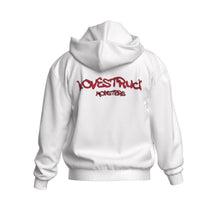 Load image into Gallery viewer, LOVESTRUCK MONSTERS OFF WHITE HOODIE
