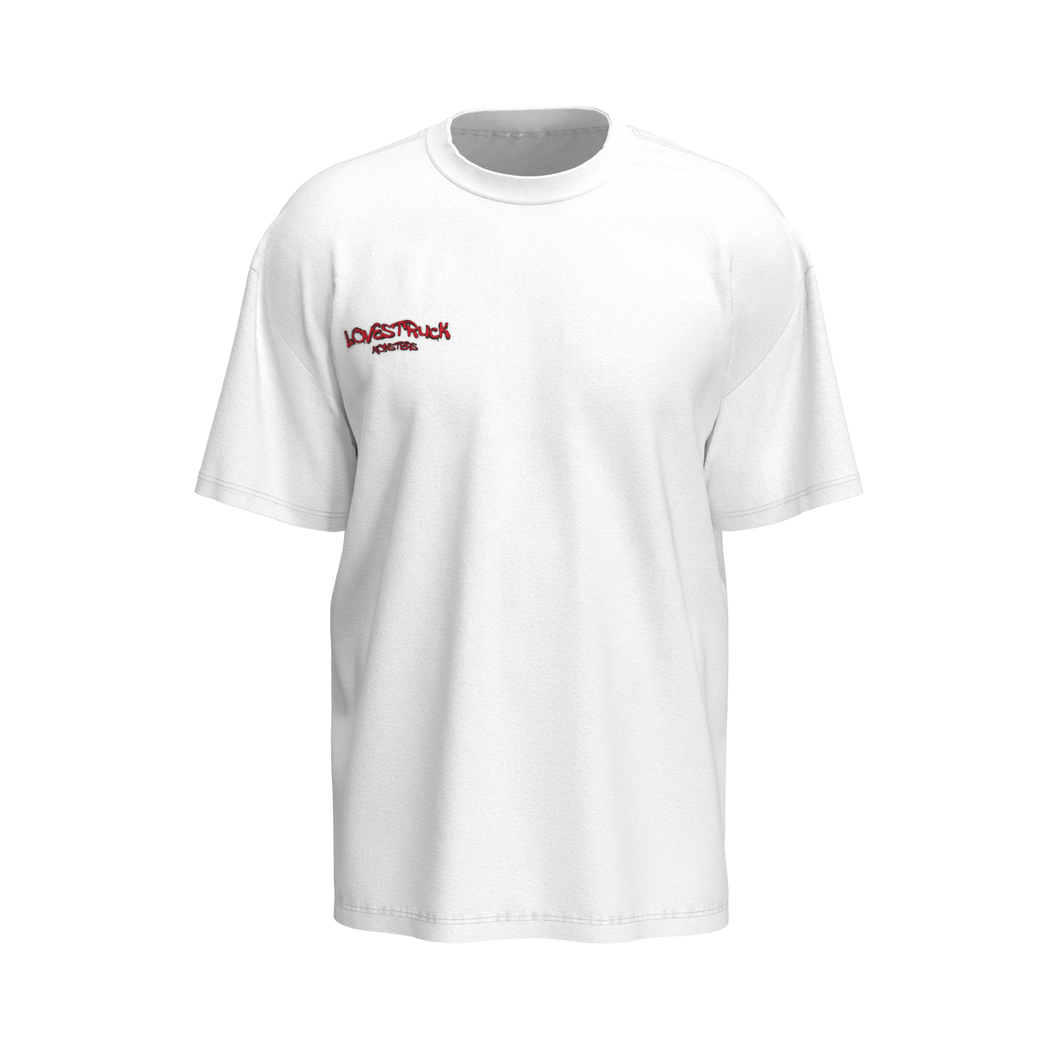 LOVESTRUCK MONSTERS OFF WHITE T-SHIRT